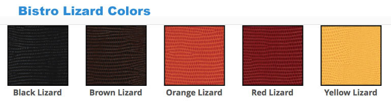 Lizard colors.