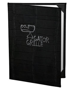 Bonaventure menu covers.