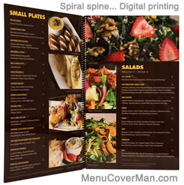 Spiral Spine & Colorful Digital Printing for you!