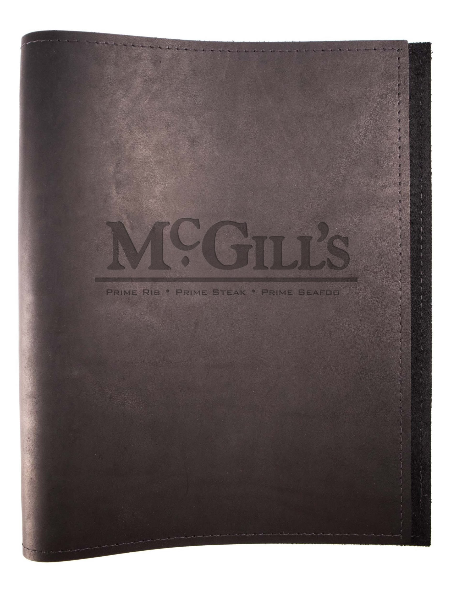 Beautiful Genuine Leather Menu Covers from Los Angeles to Miami to Maine... and Canada too!