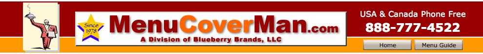 Menucoverman banner header.