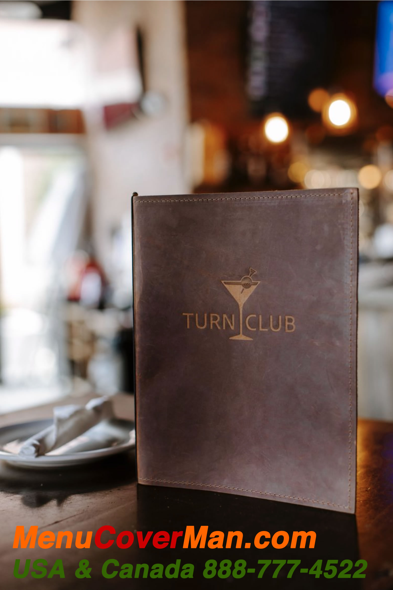 Genuine Leather Turn Club Grill for Restaurant Greatness