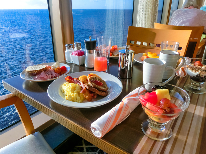 The PERFECT Breakfast at sea....