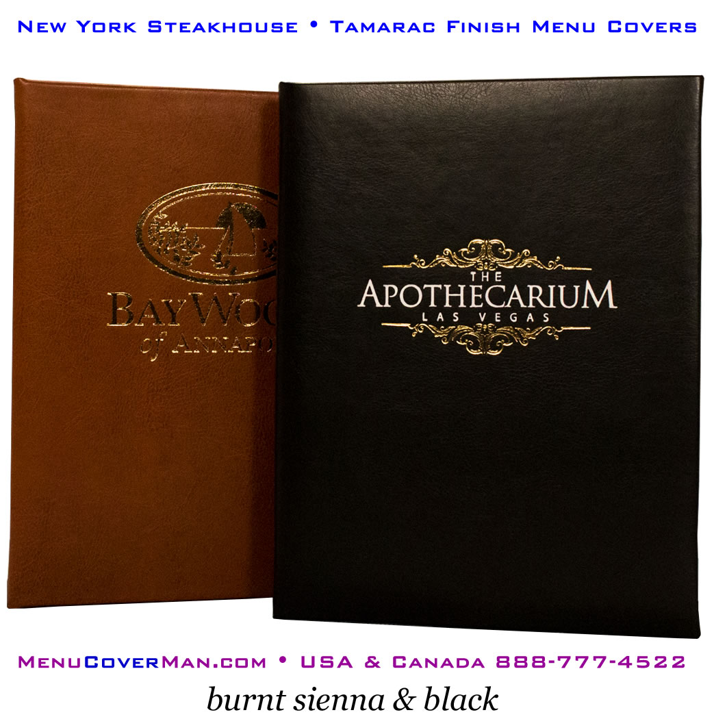 New York Steakhouse Tamarac Menu Covers