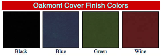 Oakmont contemporary menu covers available colors.