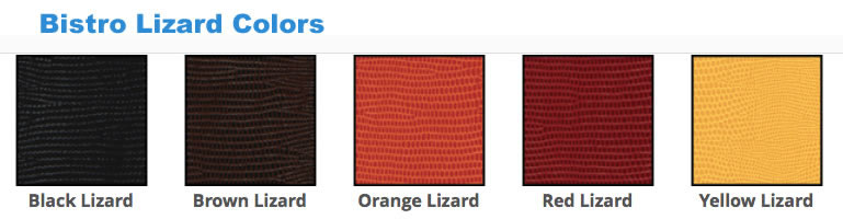 Bistro Lizard Colors
