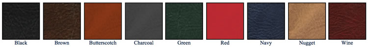 color chart for harley menu covers
