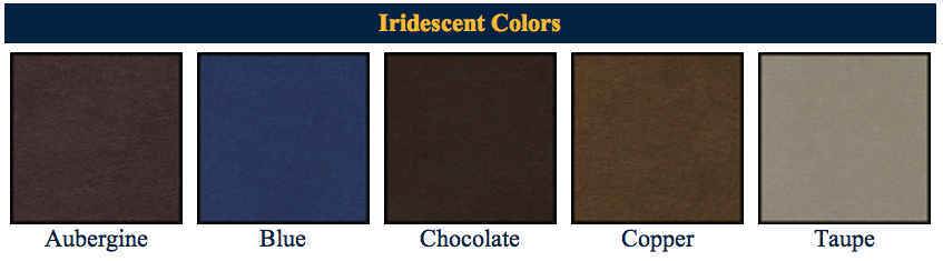 Iridescent color bar