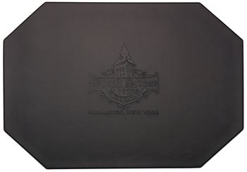 Restaurant placemats add a touch of class to your catering or restaurant operation.