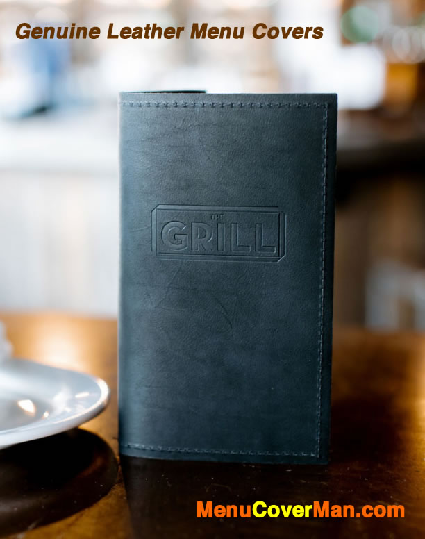 Genuine leather speaks volumes in your restaurant.