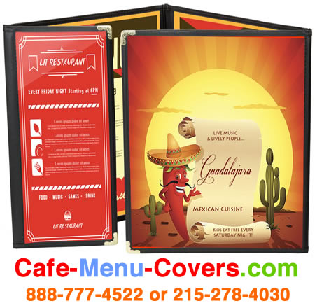 Simplicity Brand Menu Jackets